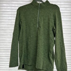 Lululemon Surge Green Half-Zip Pullover Men’s Small